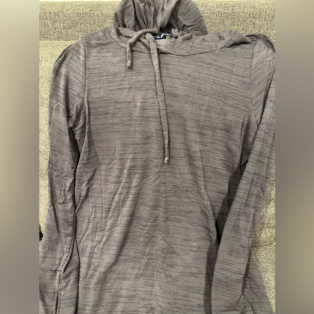 EUC Ink Love & Peace Maternity French Terry Nursing Hoodie